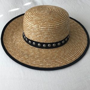 Straw Boater Hat